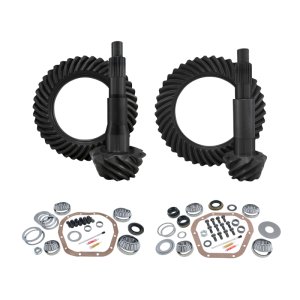 Ford F350 Differential Install Kit - Front + Rear - Yukon Gear & Axle - Yukon Gear Kits 4.56 Ratio - `08-`10
